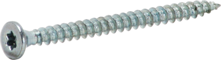 Vite per pannello truciolare a testa svasata 4×40mm Torx CH 