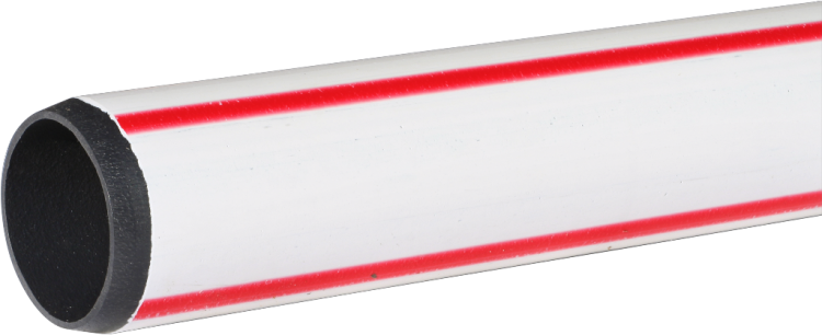 Tubo di protezione cavi Symalit Ø80mm L=5m grigio chiaro KRSOM-H senza manicotto 