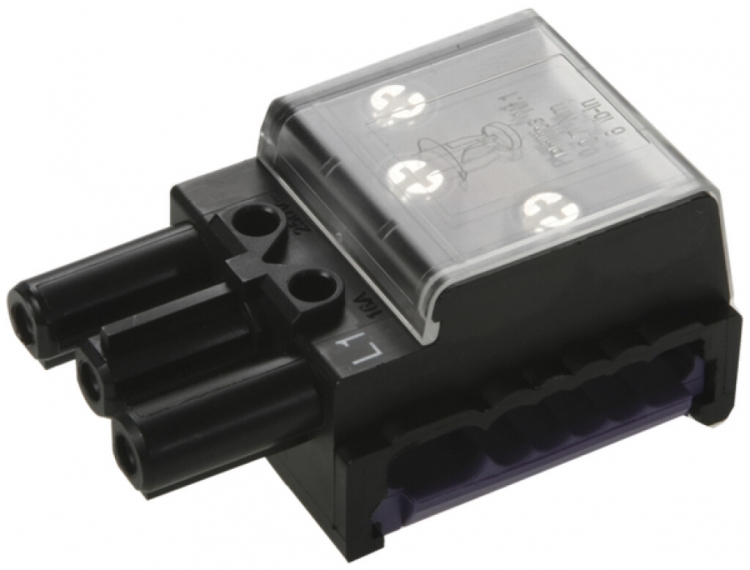 Boîte de dérivation Woertz pour câble plat Power 5×2.5mm² 3P C1 