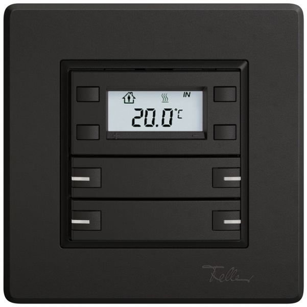 Poussoir RTH ENC EDIZIO.liv SNAPFIX® a.RGB-LED 4×touches comm.1T no 