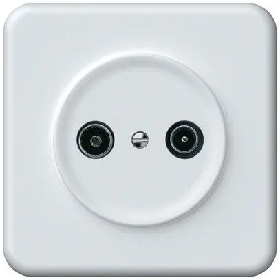 UP-Antennendose TV-R origin Durchgangsdose 18.5dB 1.7dB weiss 