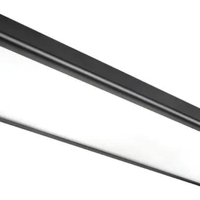 Plafonnier LED SG Sense Surface 30W 3870lm 4000K VAR 1202×302mm noir 