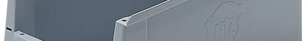 Casier de magasinage SILAFIX 500×310×200mm, gris 
