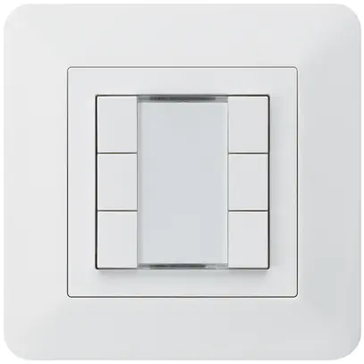 Poussoir ENC kallysto.trend KNX 6×s/e-link blanc 