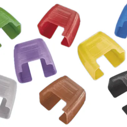 Codage couleur R&M brun, pour câble de renvoi cat.6 