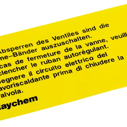 Warnschild Kunststoff LAB-38 