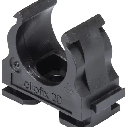 Collier pour tubes Wieland podis D20 Ø20mm noir 