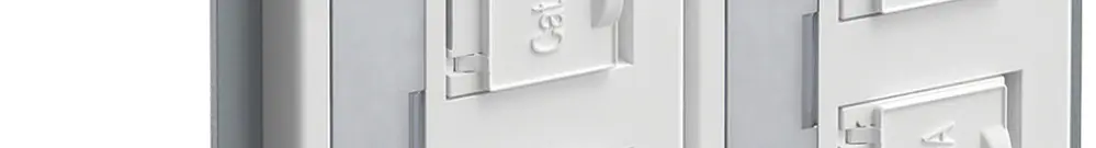 Support équerre Hager avec 2×FLF et 4×RJ45 Cat.6A non blindé blanc 