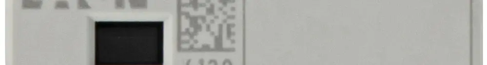 Contact auxiliaire Eaton, 2P, Ith=16A, 2O, fixation frontale, bornes Push-in 