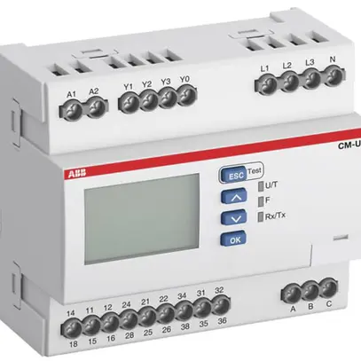 Relais de surveillance de l'alimentation secteur AMD ABB CM-UFD.M31M, Modbus RTU 