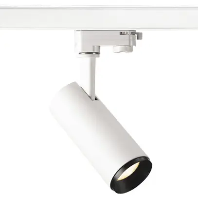 Spot LED SLV 3~ NUMINOS S PHASE 11W 1020lm 3000K 36° Ø65×162mm blanc 
