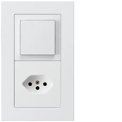 Combinaison ENC kallysto.pro grd.I-I verticale poussoir+type 13 blanc 