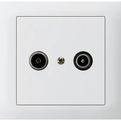 Prise de passage INC kallysto TV-R 23dB blanc 
