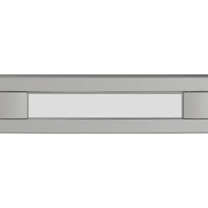 Pulsante 1/4 EDIZIO.liv SNAPFIX® p.KNX&UNI s.LED c.targ.comando 2 tasti grc 