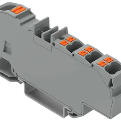 Borne de passage WAGO Contact TOPJOB S 1×6/6×1.5mm² Ex e II gris 