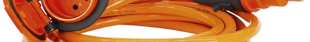 Verlängerungskabel Steffen EPR-PUR 5×1.5mm² 10m T15/T15 für Industrie orange 
