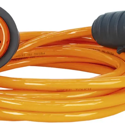Verlängerungskabel Steffen EPR-PUR 5×1.5mm² 10m T15/T15 für Industrie orange 