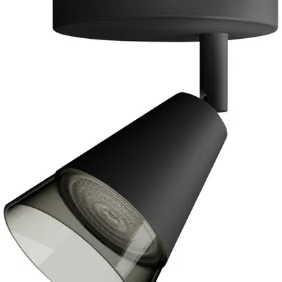 Spot Philips Cleft GU10 1×5W Ø100×127mm noir 