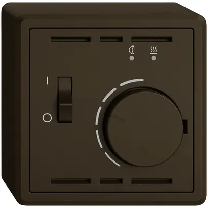Termostato ambiente AP EDIZIO.liv SNAPFIX® p.riscaldamenti a pavimento ma 