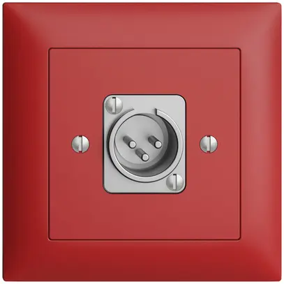 Prise ENC XLR avec fiche EDIZIOdue berry 