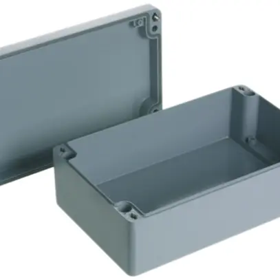 Boîtier AP Al 260×160×90mm gris IP65 Lithos Woertz 
