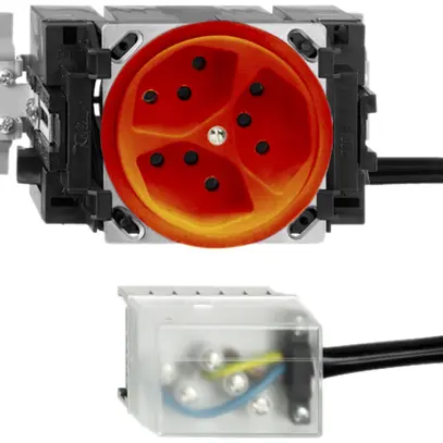 Presa INS FH 3×T13 L3 arancione 53mm Snap per cavo piat.powerbus 