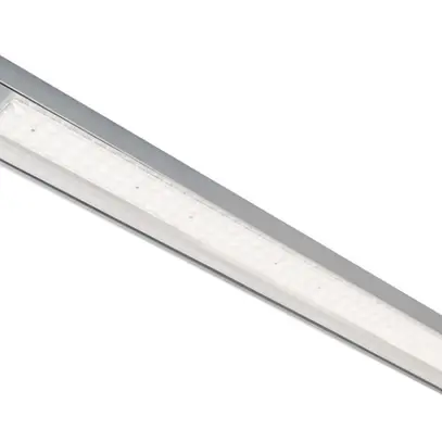 Plafonnier LED SG Arena ECO 76W 11370lm 840 IP23 DALI 1552×134mm gris 
