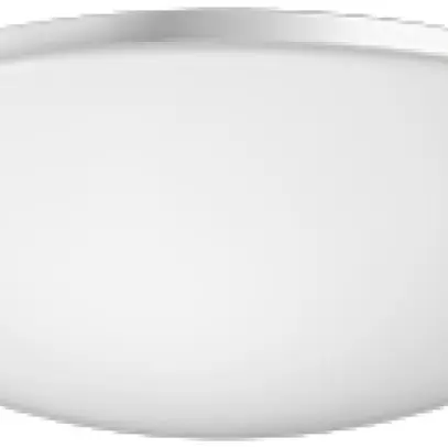 Luminaire apparent RZB FLAT BASIC E27 1×60W IP43 Ø250×106mm blanc 