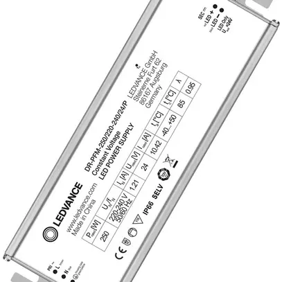 Convertisseur LED LDV PERFORMANCE, 24V 250W 233×74×42mm IP66 