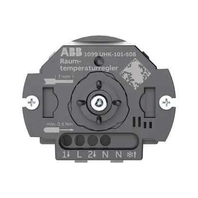 Raumthermostat ABB SIDUS GE-E heizen/kühlen NO 230VAC/10A 5…30°C 