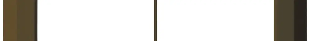 Telaio di copertura INC kallysto.line 1×2 marrone orizzontale 92×152mm 