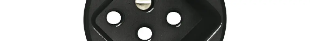Kit frontal FH pour prise T13 noir 