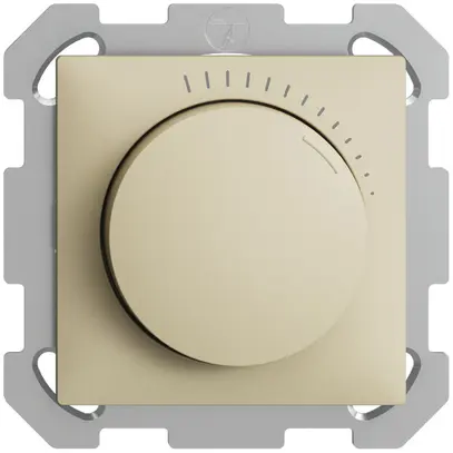 Régulateur de vitesse ENC EDUE 230VAC, 1 phase, 20…400VA, 77×77mm, vanille 