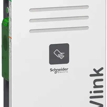 Stazione di carica EVlink Parking2 montaggio mur.2×22kW modo3 tipo2 presa, RFID 
