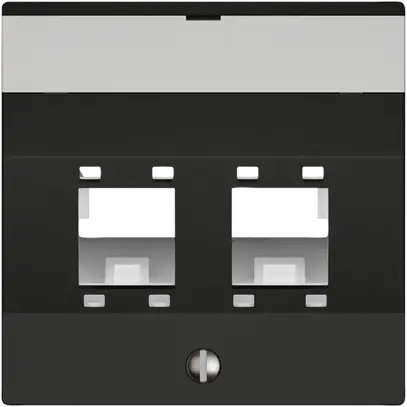 Kit de montage EDIZIO.liv SNAPFIX® pour freenet cat.5e/6 adaptateur 2× no 