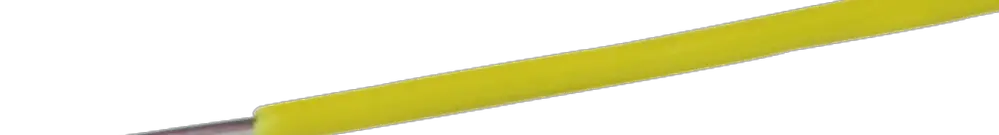 Fil M72 1×0.6mm étamé jaune 