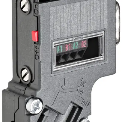 Spina di collegamento bus PLC Siemens SIMATIC DP PROFIBUS separabile 35° 