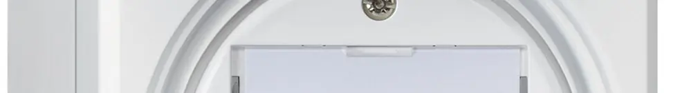 Kit di montaggio AP robusto IP55 piatto bianco per 2×Keystone 
