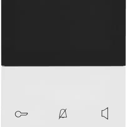 AP-Innenstation Video Hager elcom.touch Komfort 2-Draht, weiss 