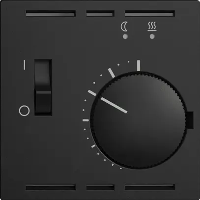 Termostato ambiente INC EDIZIOdue nero 