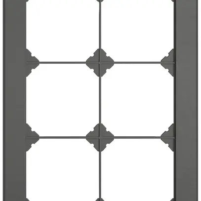 Telaio di copertura INC EDIZIO.liv SNAPFIX® 3×2/2×3 156×216mm grs 
