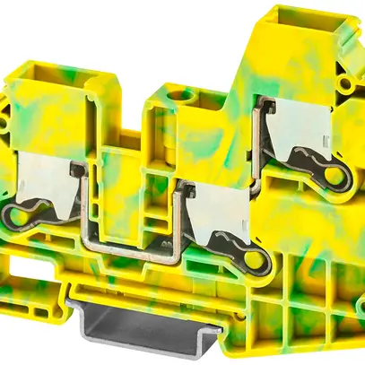 Morsetto di protezione PX XTV 10-TWIN-PE 10mm² verde/giallo 