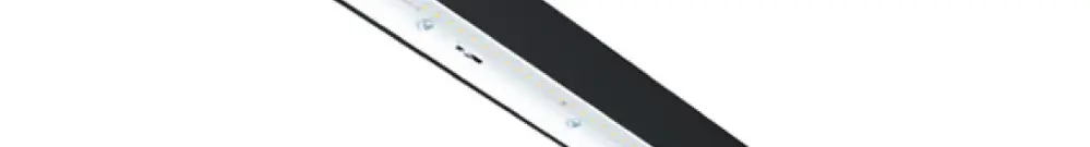 Luminaire suspendu LED SG Lineal suspended 37W 4500lm 840 DALI 1401mm noir 