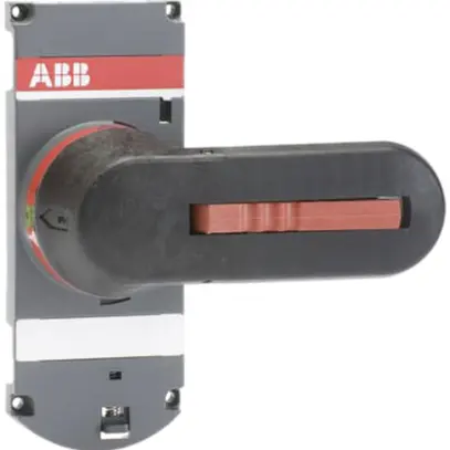 Comando rotativo diretto ABB OTV400ECK, per OT315…400E/OT400U, I-O-II, nero 