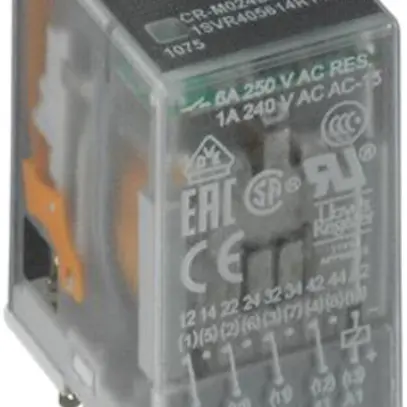 Accoppiatore opto e relè ABB 24VDC, 250V/6A 4C 