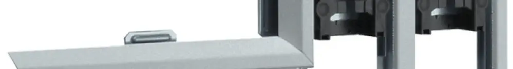 Angle plat Hager multiple pour BKIS 12.5mm zing. 