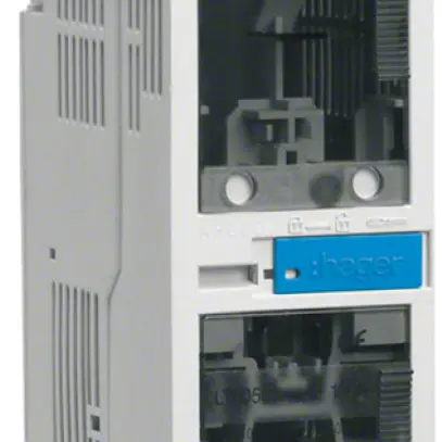 Sezionatore HPC Hager DIN000 690VAC 100A guida DIN uscita cavi verso alto/basso 