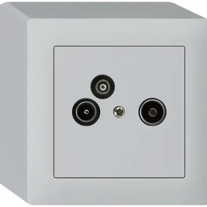 Prise pour antenne AP R/TV-Données kallysto 2GHz 4dB gris clair 