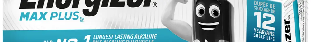 Batterie Alkali Energizer Max Plus AA LR6 1.5V, Box à 20 Stück 