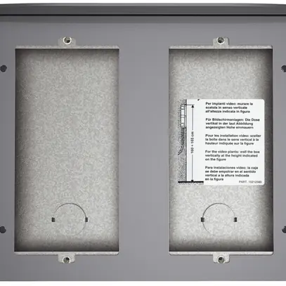 Boîtier AP Sfera 4 modules gris graphite 